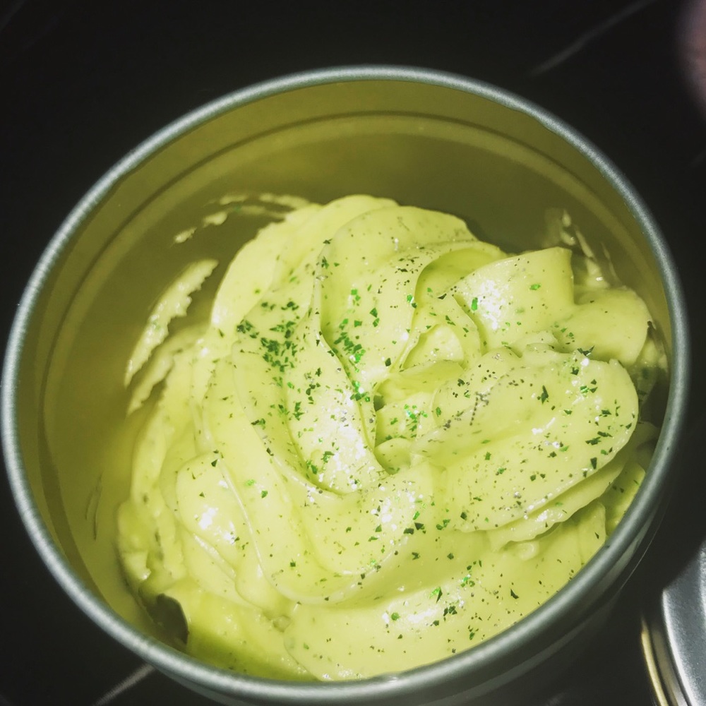 Organic frosted lime cupcake body butter